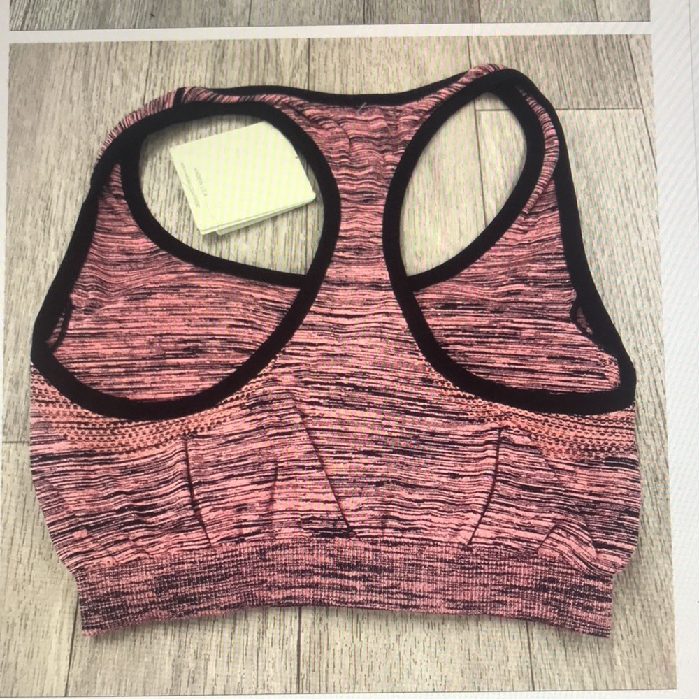 Nikibiki racer back strawberry ice sports bra. - Picture 2 of 7